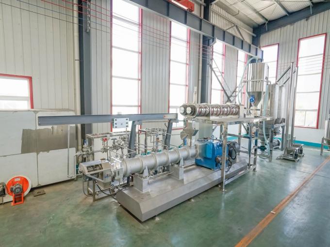 เครื่องอัดรีดอาหารแบบสกรูคู่ 200-260 กก./ชม. สำหรับสายการผลิตอาหารปลาลอยน้ำ 11