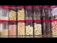 100 กก. / H-6t / H เครื่องผลิตอาหารสุนัขแห้ง Kibble สายการผลิตเครื่องอัดรีด