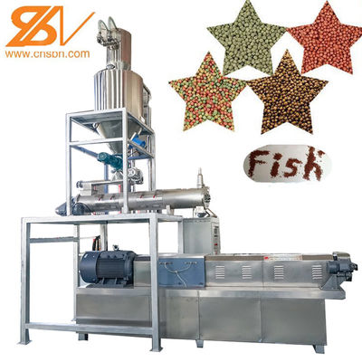 Automatic Floating Fish Food Feed Pellet Production Machines