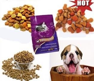 เครื่องอัดรีดอาหารสัตว์เลี้ยงอัตโนมัติเต็มรูปแบบ เครื่องทำอาหารสุนัข แมว ปลา