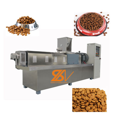 Siemens Motor Multi Functional Cat Food Production Line สแตนเลส สแตนเลส