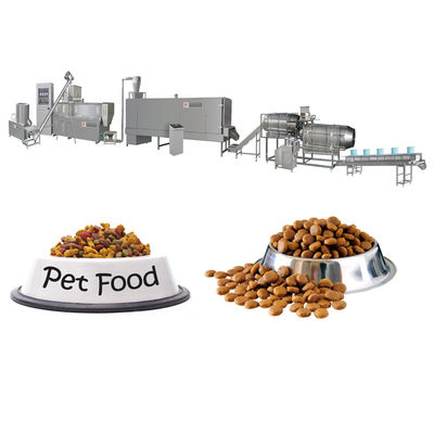 Full Automatic Cat Kibble Dry Pet Food Production Line