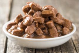 สายการผลิตอาหารสัตว์เลี้ยงเปียกแบบอัตโนมัติเต็มรูปแบบขนาดใหญ่ 500 กก.