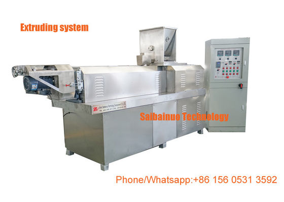 2 เครื่องสกรูปัดอาหารปลา เครื่องปัดอาหารปลาลอยจมเครื่องรับรอง BV