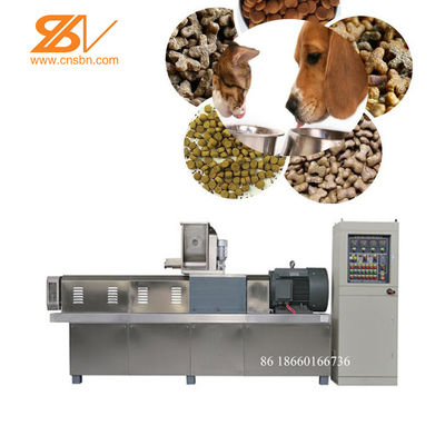 โรงงานผลิตอาหารสัตว์เลี้ยงอัตโนมัติสูง ใช้งานง่าย ประสิทธิภาพคงที่