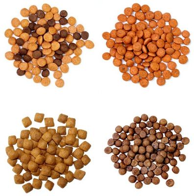 สายการผลิตเครื่องทำอาหารสุนัขแบบอัดรีดอัตโนมัติสำหรับอาหารเม็ด