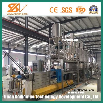 เครื่องอัดรีดอาหารสัตว์เลี้ยงแบบสกรูคู่ / เครื่องทำเม็ดอาหารสัตว์