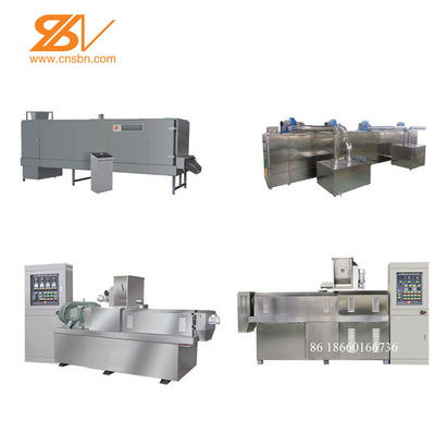 เครื่องอัดรีดอาหารสัตว์เลี้ยงแบบสกรูคู่ / เครื่องทำเม็ดอาหารสัตว์