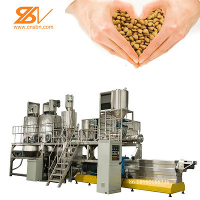 เครื่องแปรรูปอาหารสัตว์เลี้ยง Saibainuo Pet Feed Extruder 150-5000 กก./ชม.