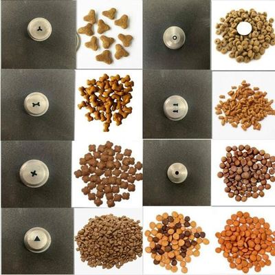 สายการแปรรูปอาหารสุนัขแห้งหลายฟังก์ชัน 150 กิโลกรัม/ชั่วโมง