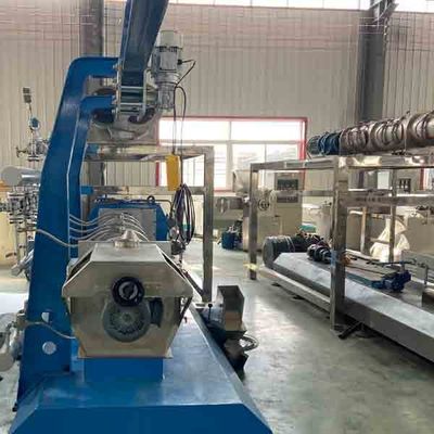 เครื่องทำอาหารสัตว์เลี้ยง 3 เฟส 250 กก./ชม. พร้อมเครื่องลำเลียงลม