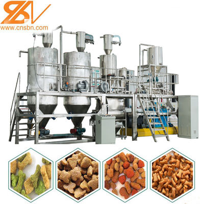 Energy Saving Automatic Pet Food Making Machinery Dog Food Production Plant