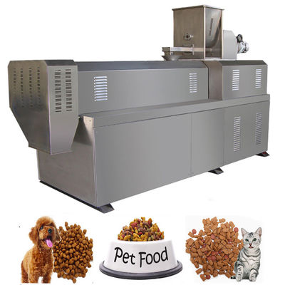 เครื่องทำอาหารสัตว์เลี้ยงสุนัขแบบแห้ง 200-260 กก./ชม. เครื่องทำเม็ดอาหารกุ้ง