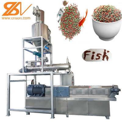 Automatic Floating Fish Food Feed Pellet Production Machines