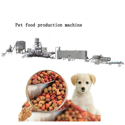 Stainless Steel 130KVA 1000kg/H Fish Feed Extruder