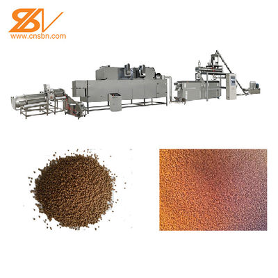 โรงงานแปรรูปเม็ดอาหารปลาแบบลอยอัตโนมัติ