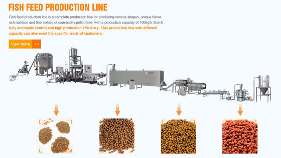 เครื่องผลิตอาหารปลาหลายประการ เครื่องผลิตอาหารกุ้ง